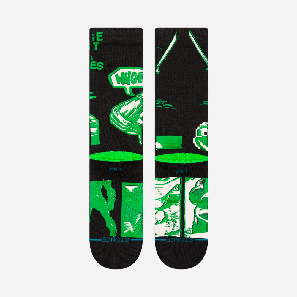 STANCE x NINJA TURTTLE - TMNT KIDS - Black