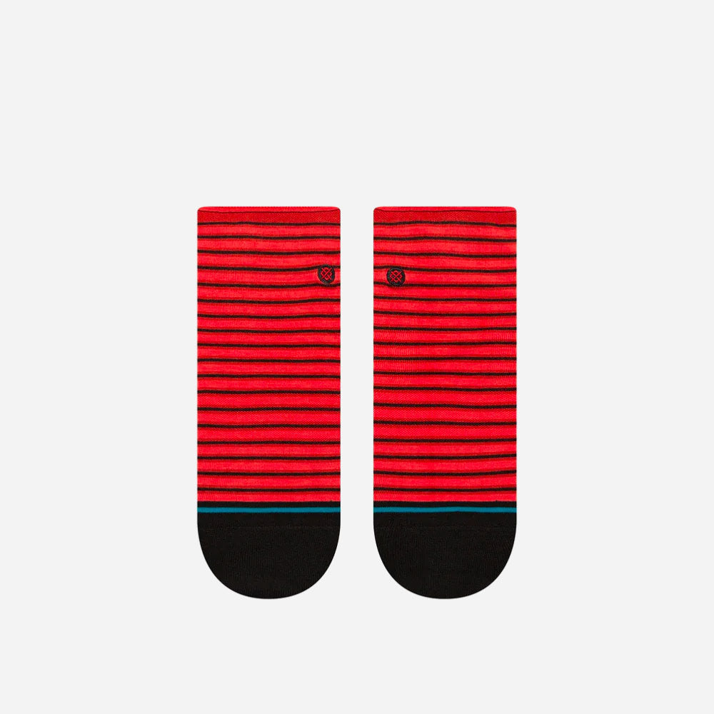Stance - Red Fade Quarter - Red Fade