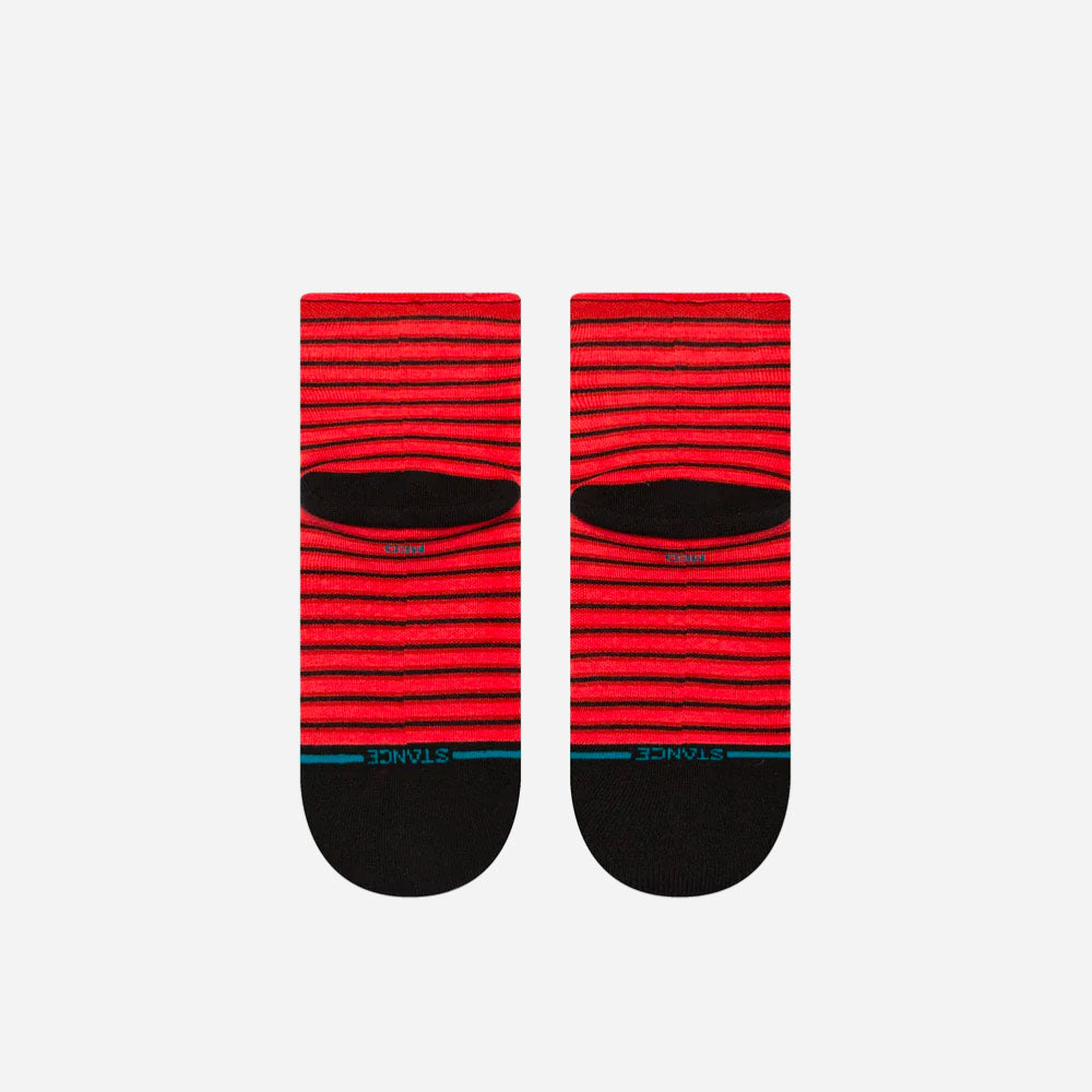 Stance - Red Fade Quarter - Red Fade