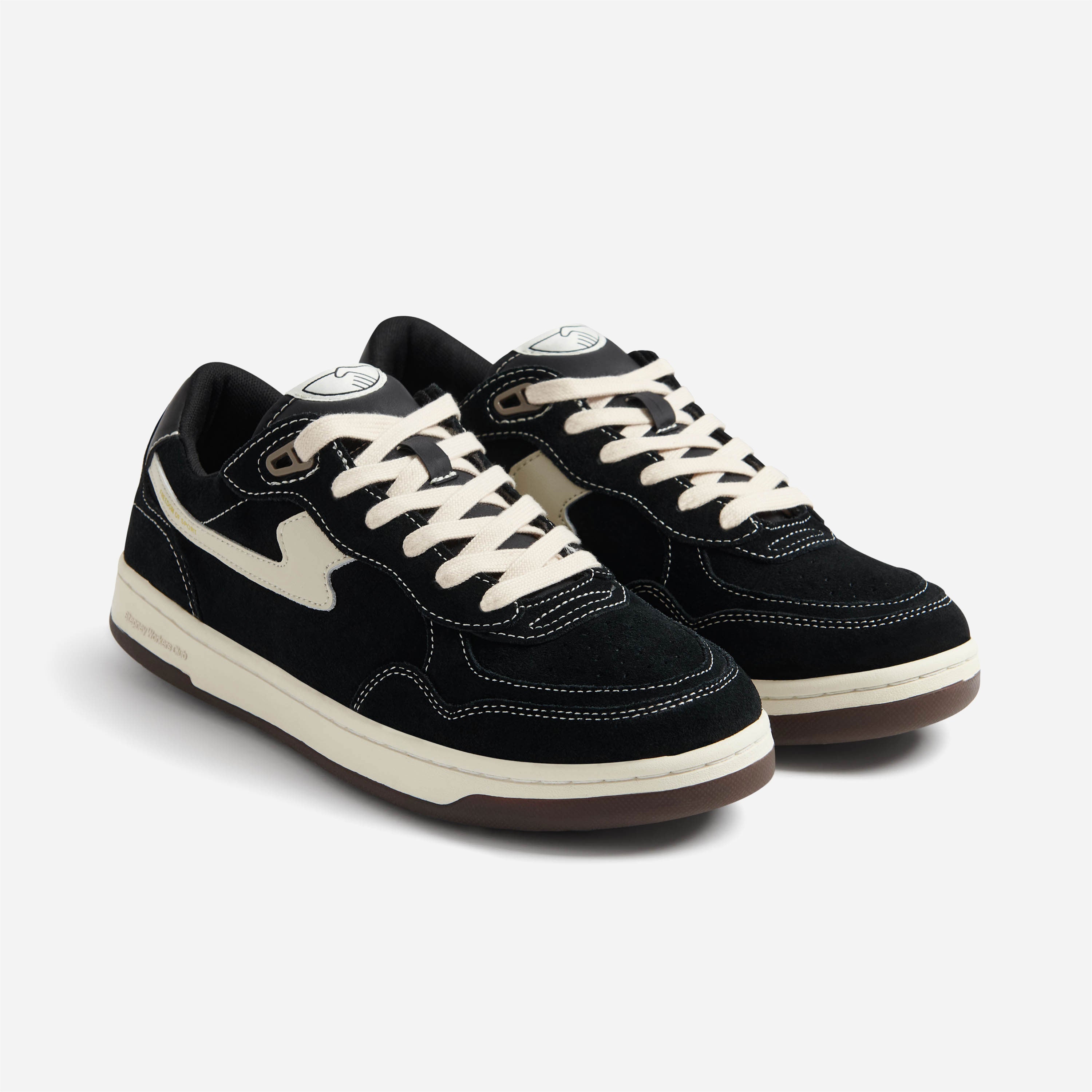 Stepney Workers Club - Pro Cup 01 S-Strike Suede - Black - White