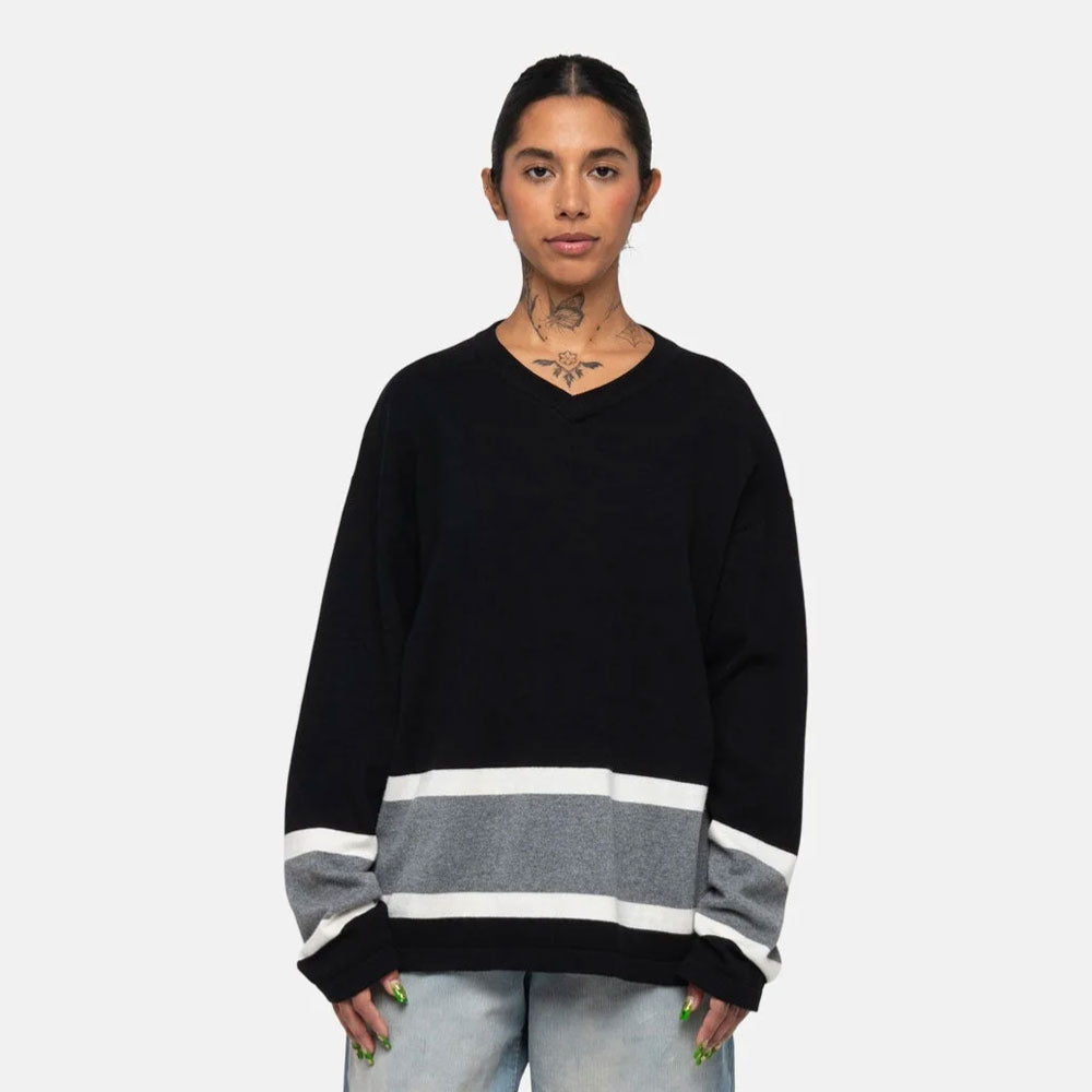 Stussy - Hockey Sweater - Black