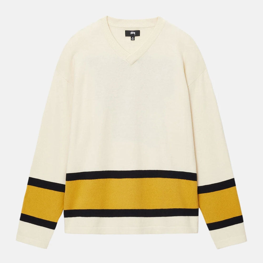 Stussy - Hockey Sweater - Natural