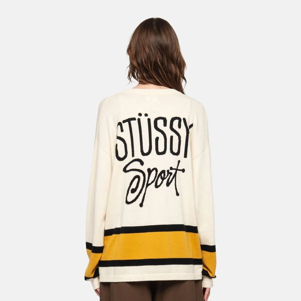 Stussy - Hockey Sweater - Natural