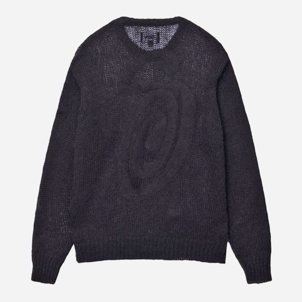 Stussy - S Loose Knit Sweater - Black