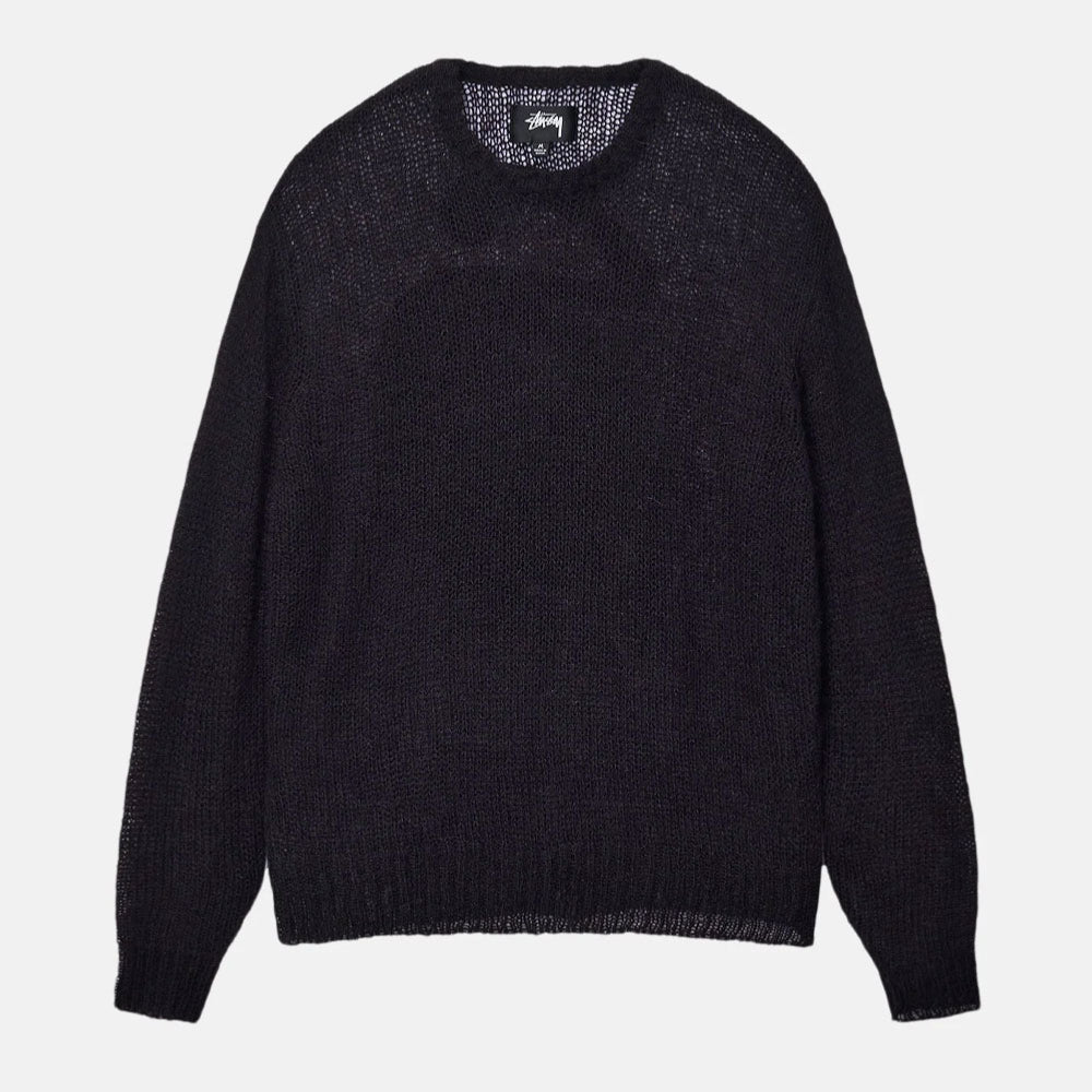 Stussy - S Loose Knit Sweater - Black