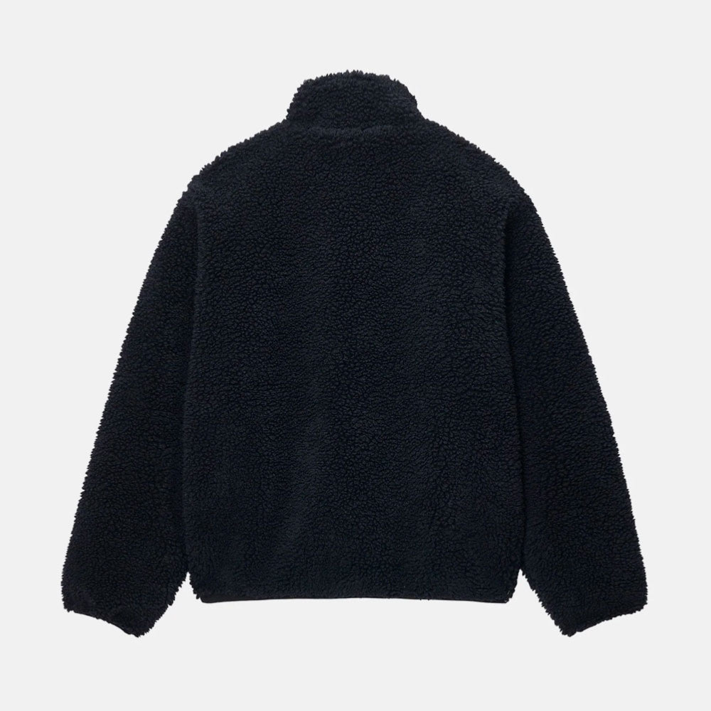 Stussy - Reversible sherpa Jacket - Black