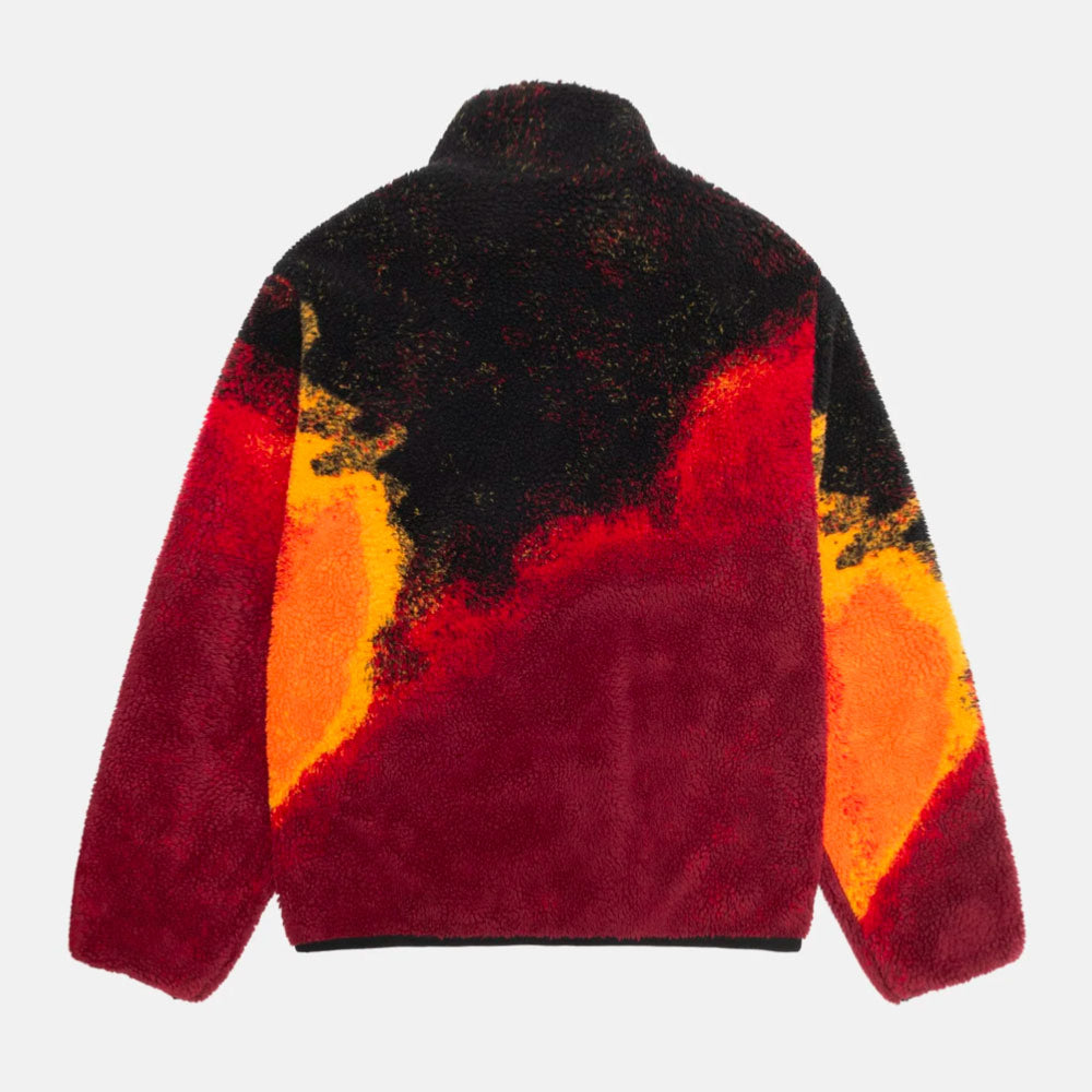 Stussy - Reversible Sherpa Jacket - Lava