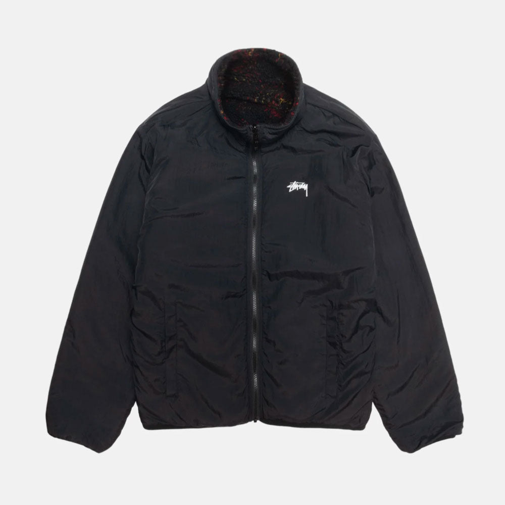 Stussy - Reversible Sherpa Jacket - Lava