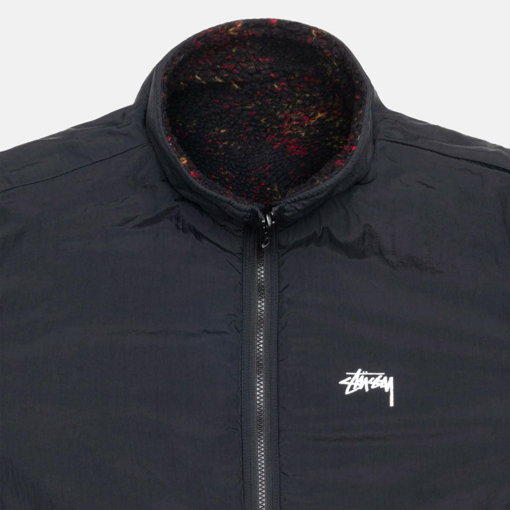 Stussy - Reversible Sherpa Jacket - Lava