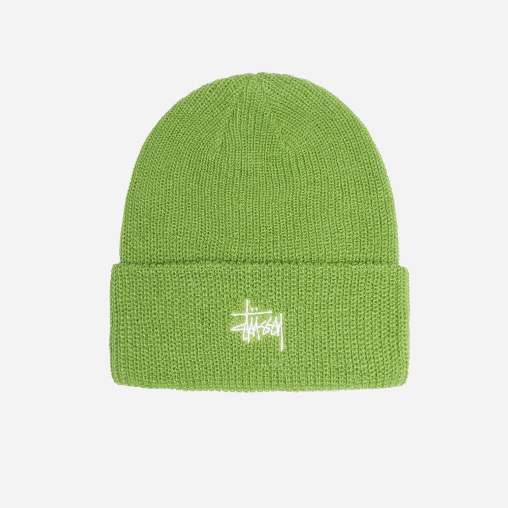 Stussy - Basic Cuff Beanie -  Dark Mint