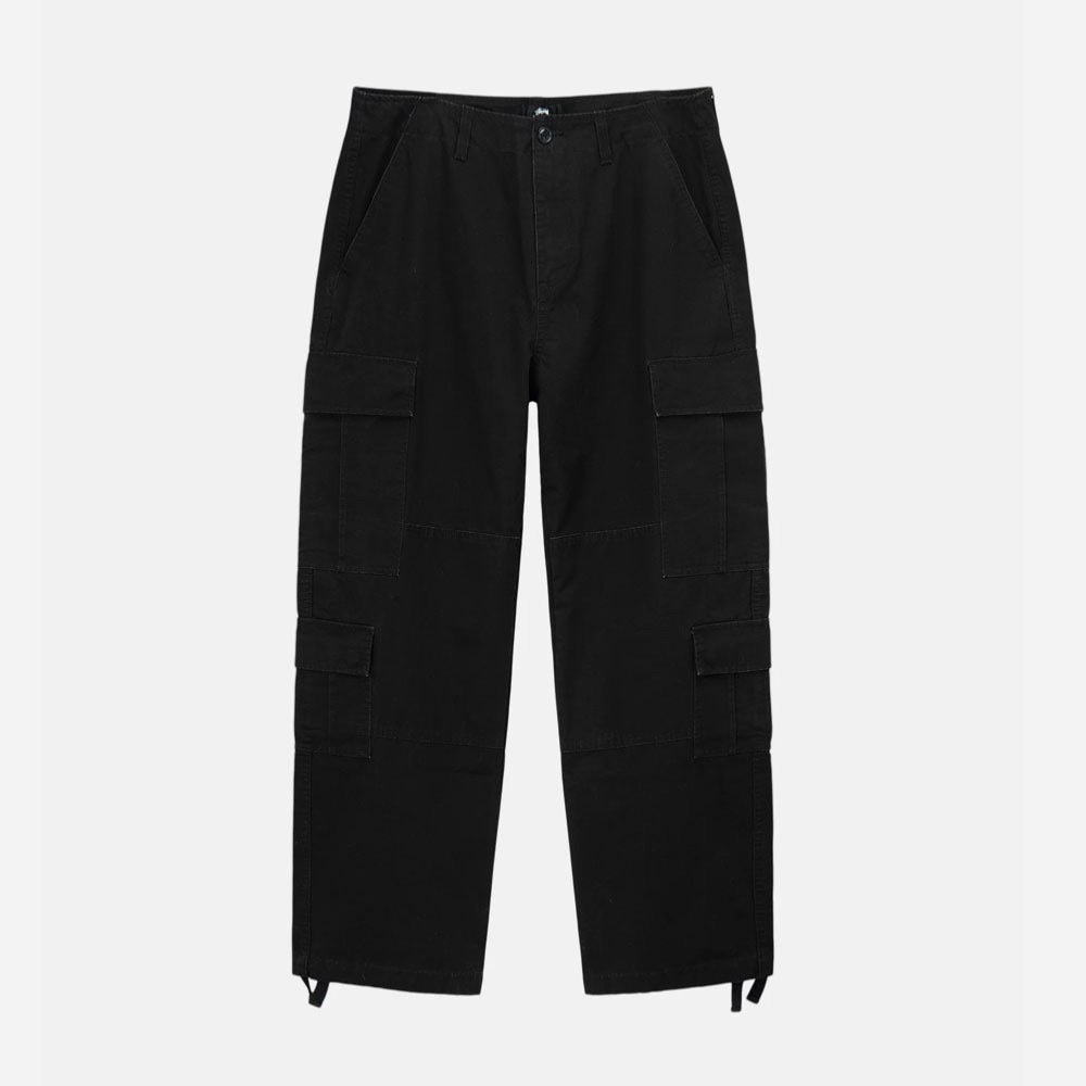 Stussy - Ripstop Surplus Cargo - Black
