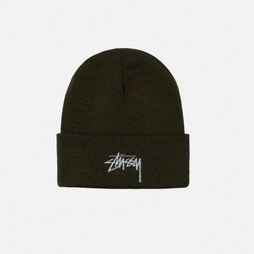 Stussy - Stock Cuff Beanie - Olive