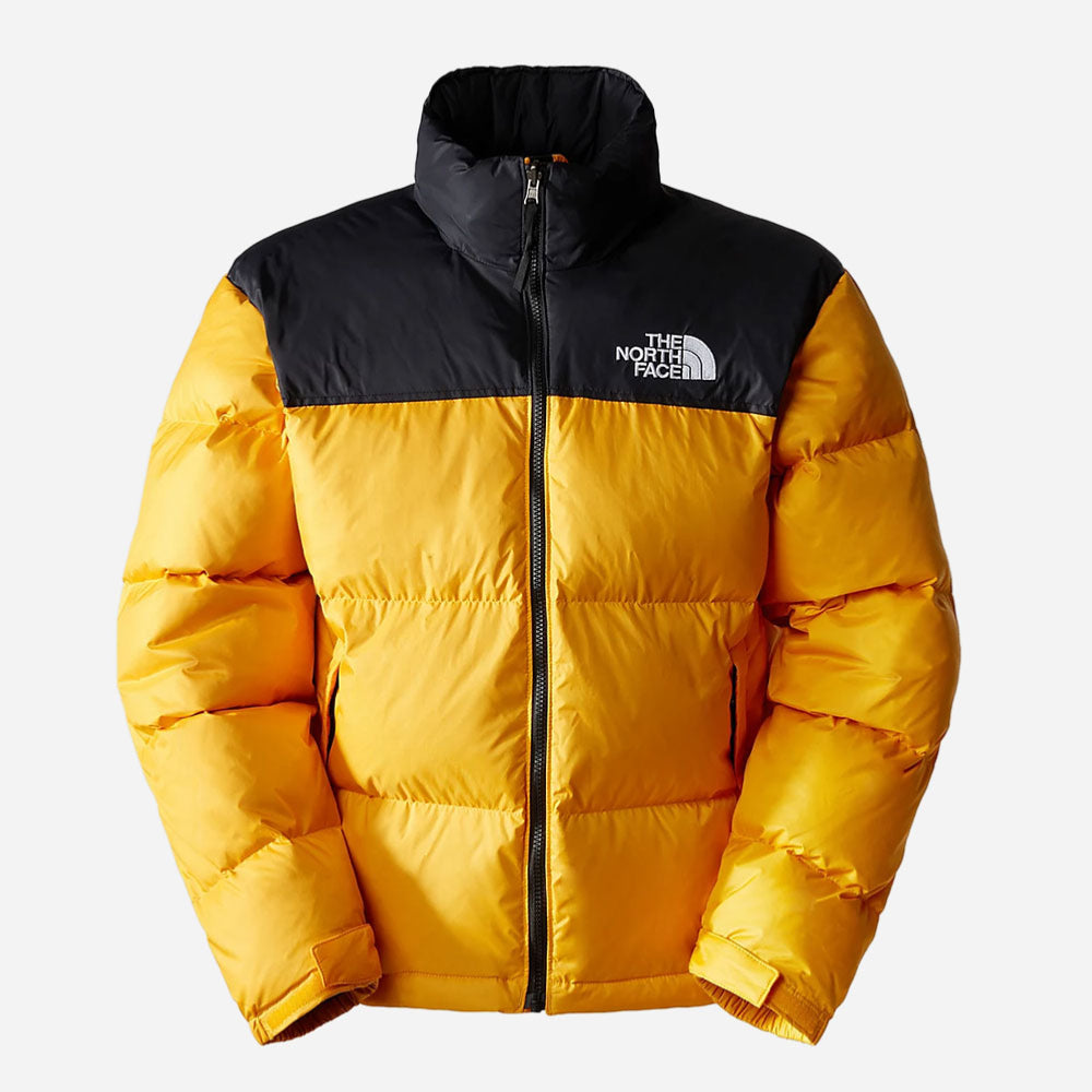 THE NORTH FACE - 1996 RETRO NUPTSE JACKET -  Summit Gold - TNF Black