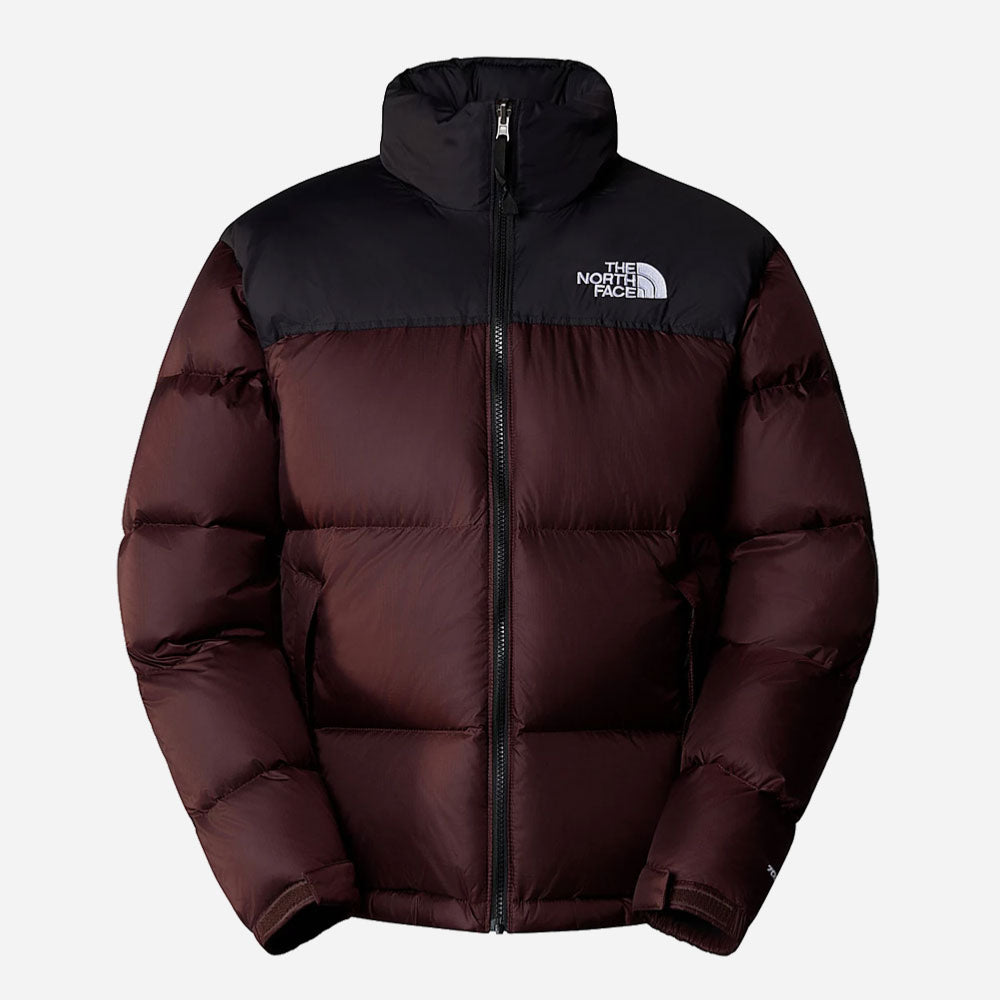 The North Face - 1996 Retro Nuptse Jacket - Coal Brown - TNF Black