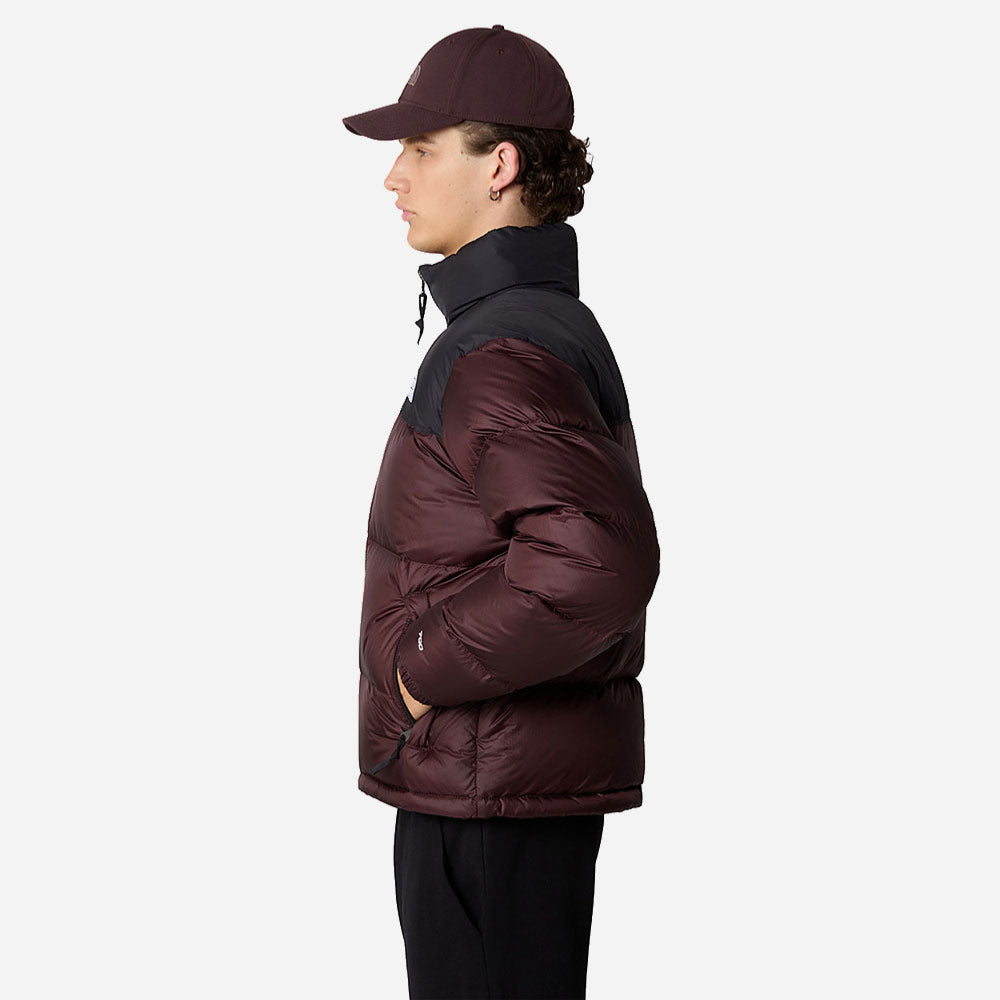 The North Face - 1996 Retro Nuptse Jacket - Coal Brown - TNF Black