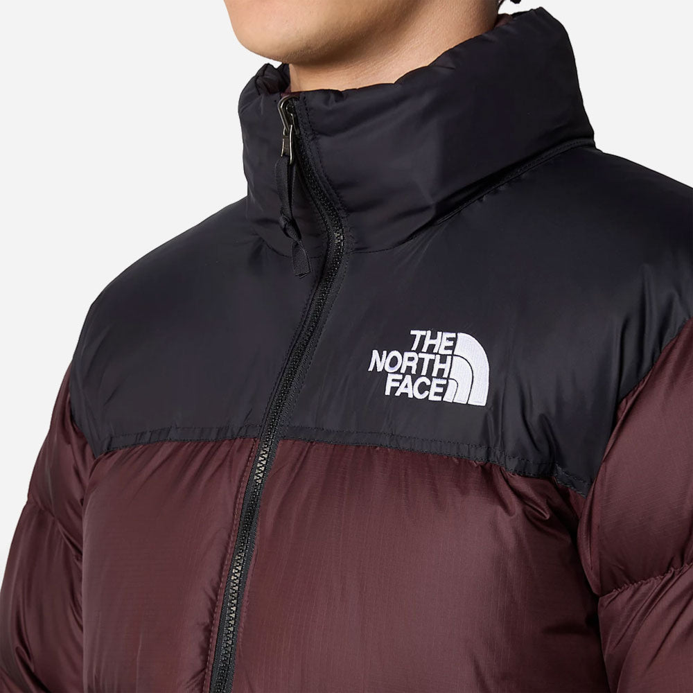 The North Face - 1996 Retro Nuptse Jacket - Coal Brown - TNF Black
