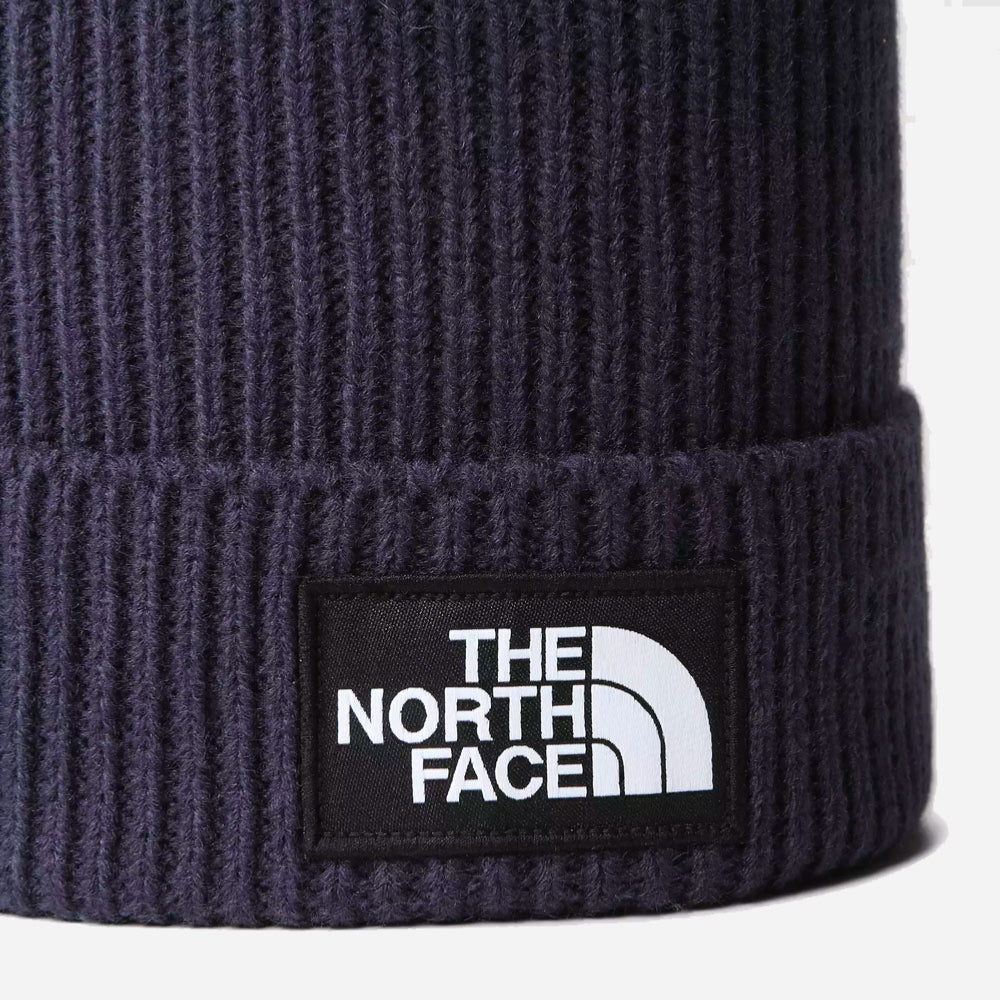 The North Face - Logo Box Cuff Beanie - Summit Navy