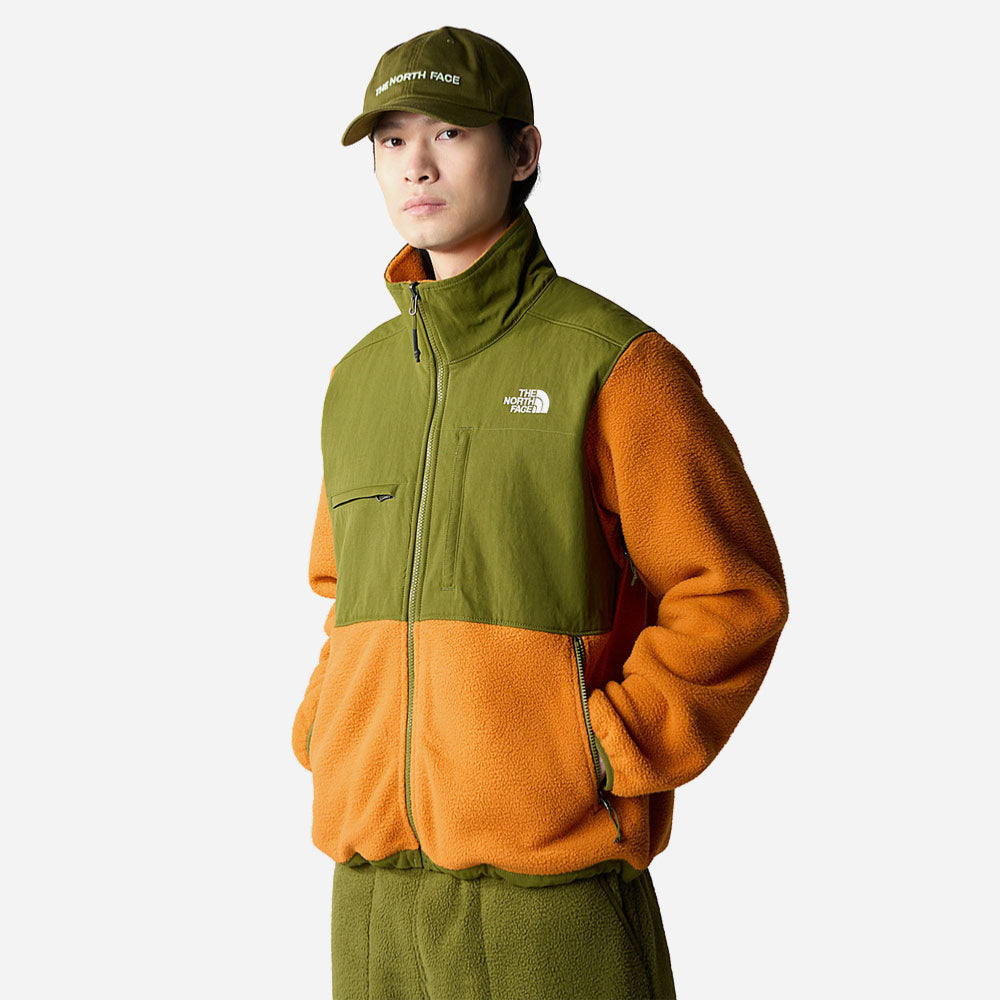 The North Face - Ripstop Denali Jacket - Desert Sun - Forest Olive