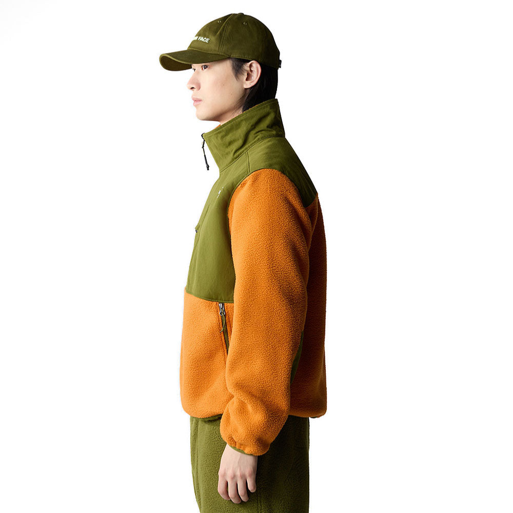 The North Face - Ripstop Denali Jacket - Desert Sun - Forest Olive