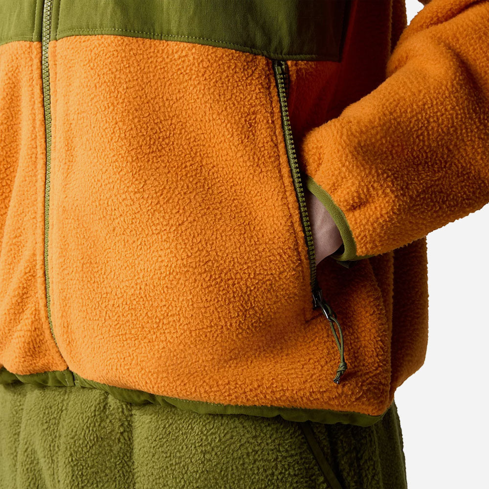 The North Face - Ripstop Denali Jacket - Desert Sun - Forest Olive