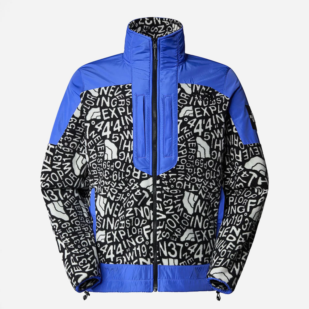The North Face - Fleeski Y2K Full Zip Jacket - TNF Black - Abstract Blue