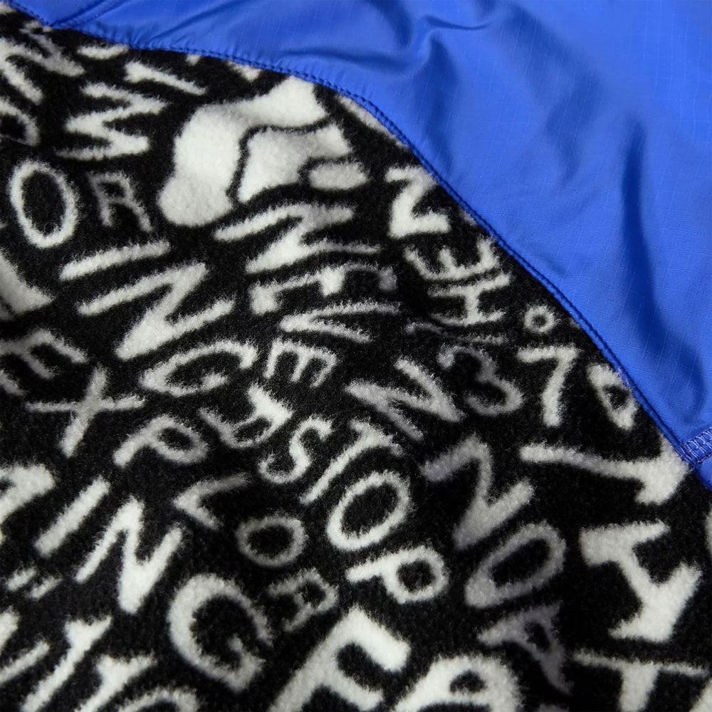The North Face - Fleeski Y2K Full Zip Jacket - TNF Black - Abstract Blue