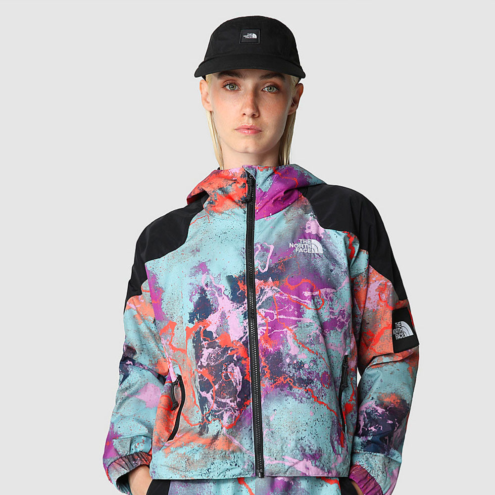 The North Face Women - Dynama Summer Jacket - Reef Waters TNF Distort Print
