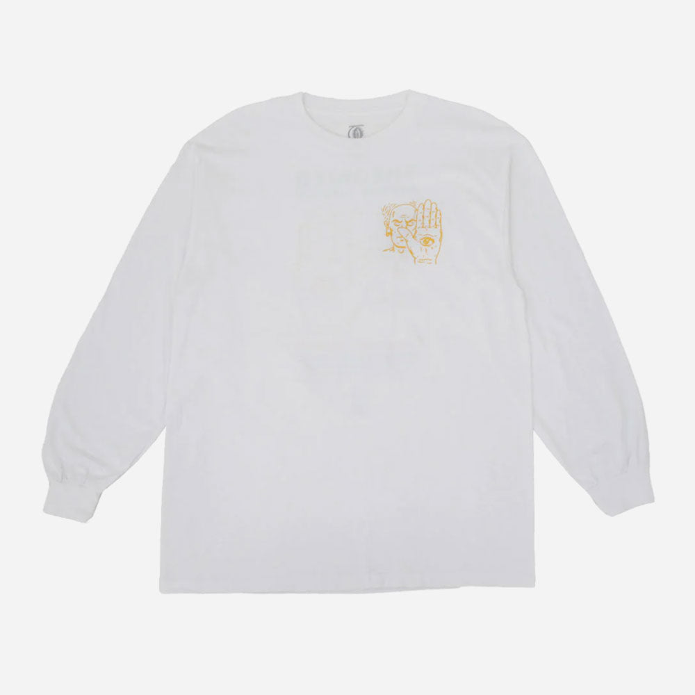Theories of Atlantis - Remote Viewing LS Tee - White