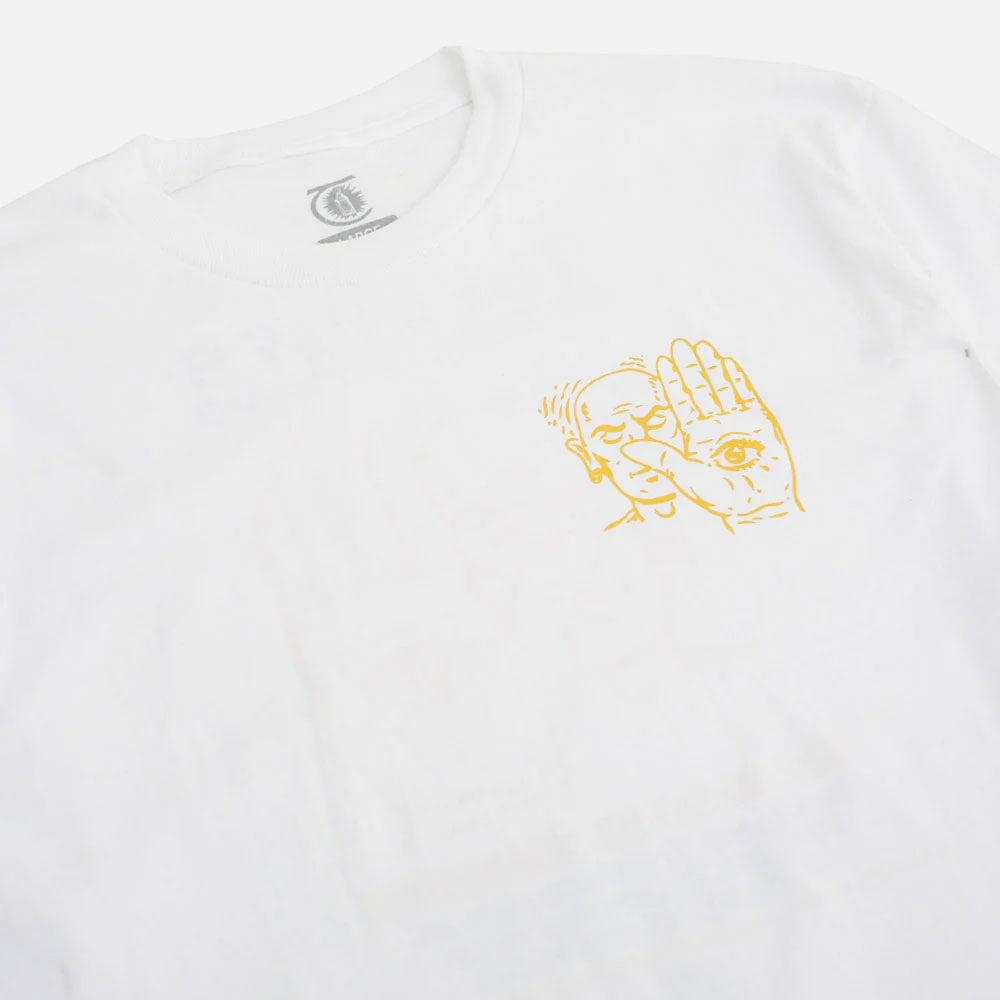 Theories of Atlantis - Remote Viewing LS Tee - White