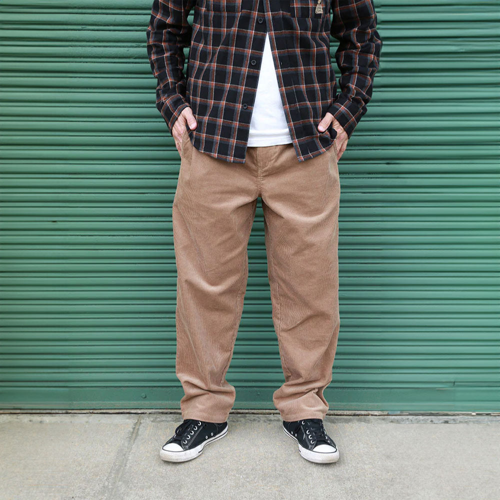 Theories of Atlantis - Stamp Lounge Cord Pants - Brass