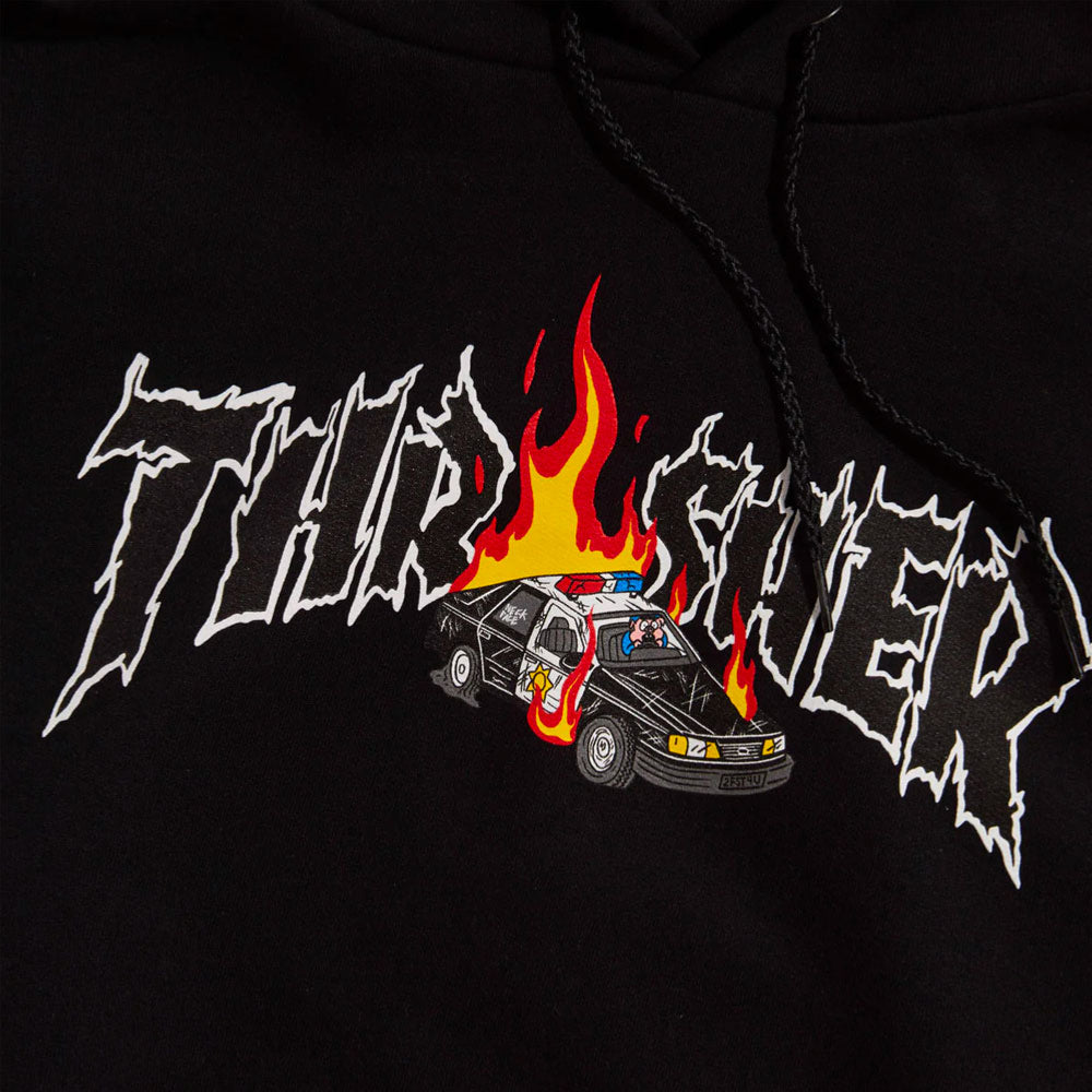 Thrasher - Cop Car Hoody - Black