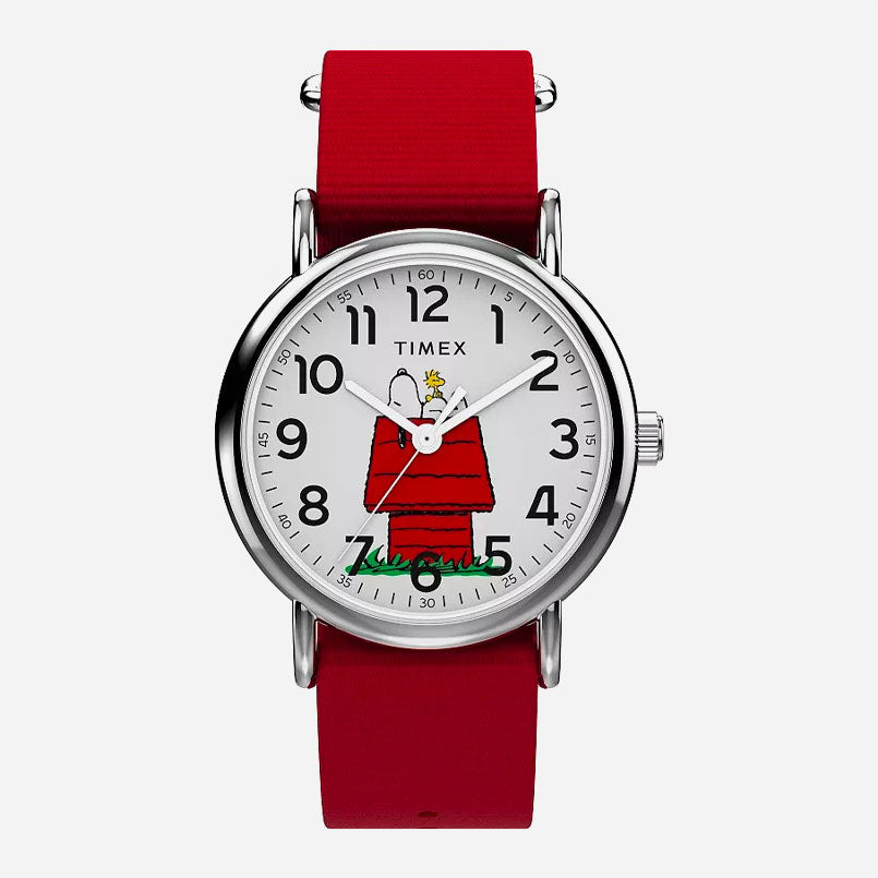 Timex x Peanuts - Weekender Classic - White / Red