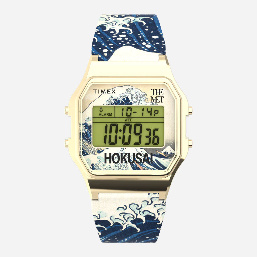 TIMEX X The Met - Hokusai 34mm Resin Strap Watch