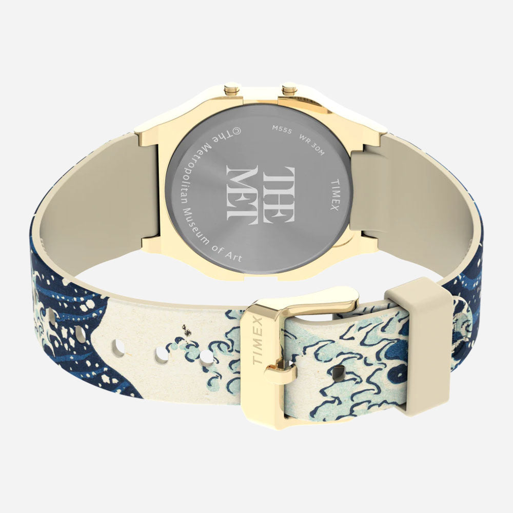 TIMEX X The Met - Hokusai 34mm Resin Strap Watch