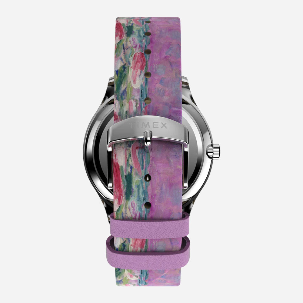 TIMEX x THE MET - KLIMT 40mm LEATHER STRAP WATCH