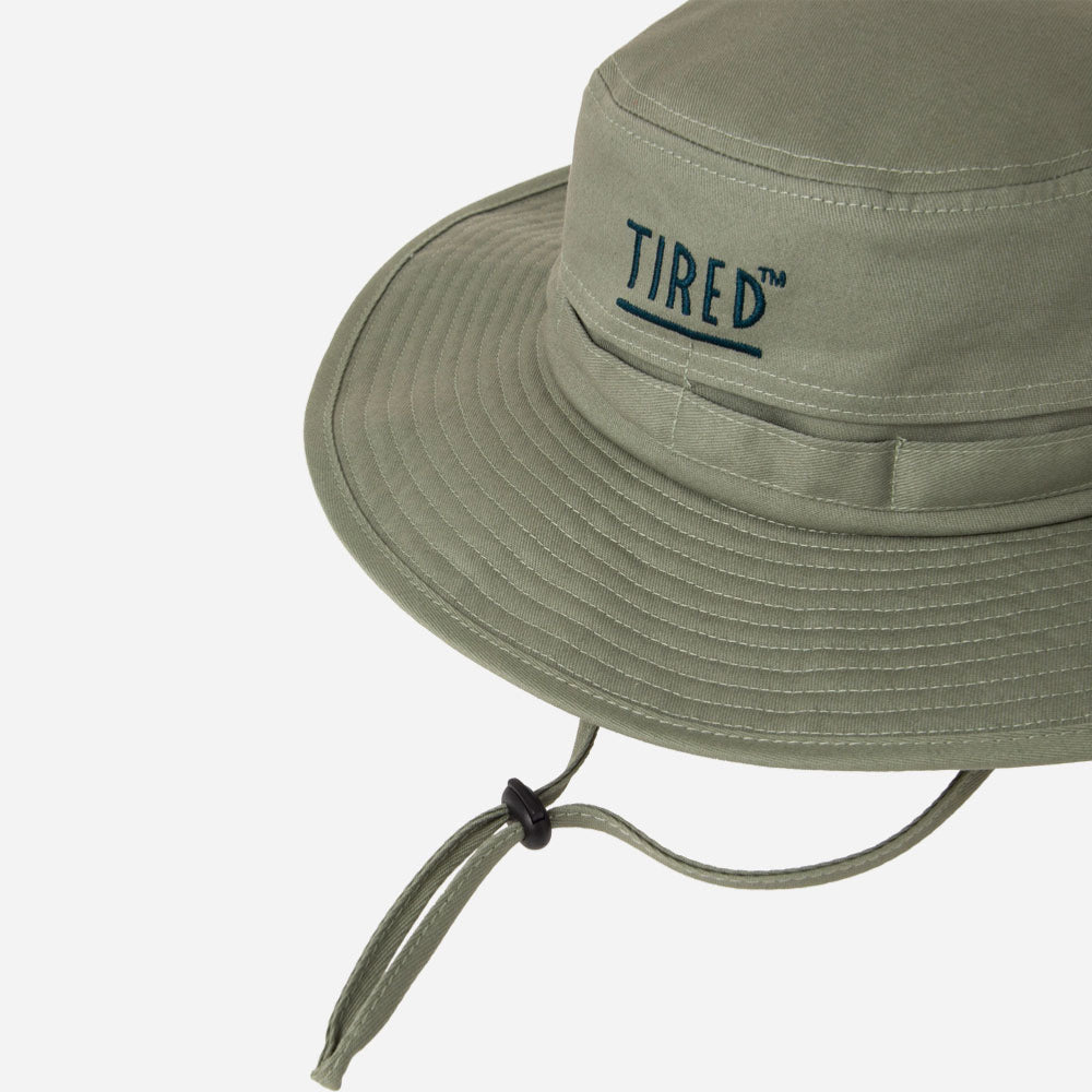 Tired - Og Fishing Hat - Dusty Army