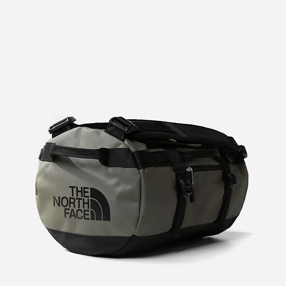 The North Face - Duffel Base Camp Duffel Extra Small - New Taupe Green - TNF Black