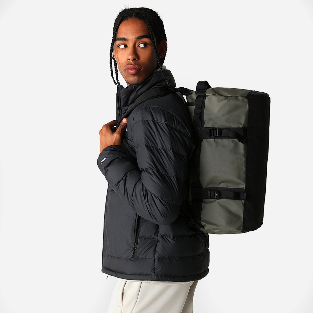 The North Face - Duffel Base Camp Duffel Extra Small - New Taupe Green - TNF Black