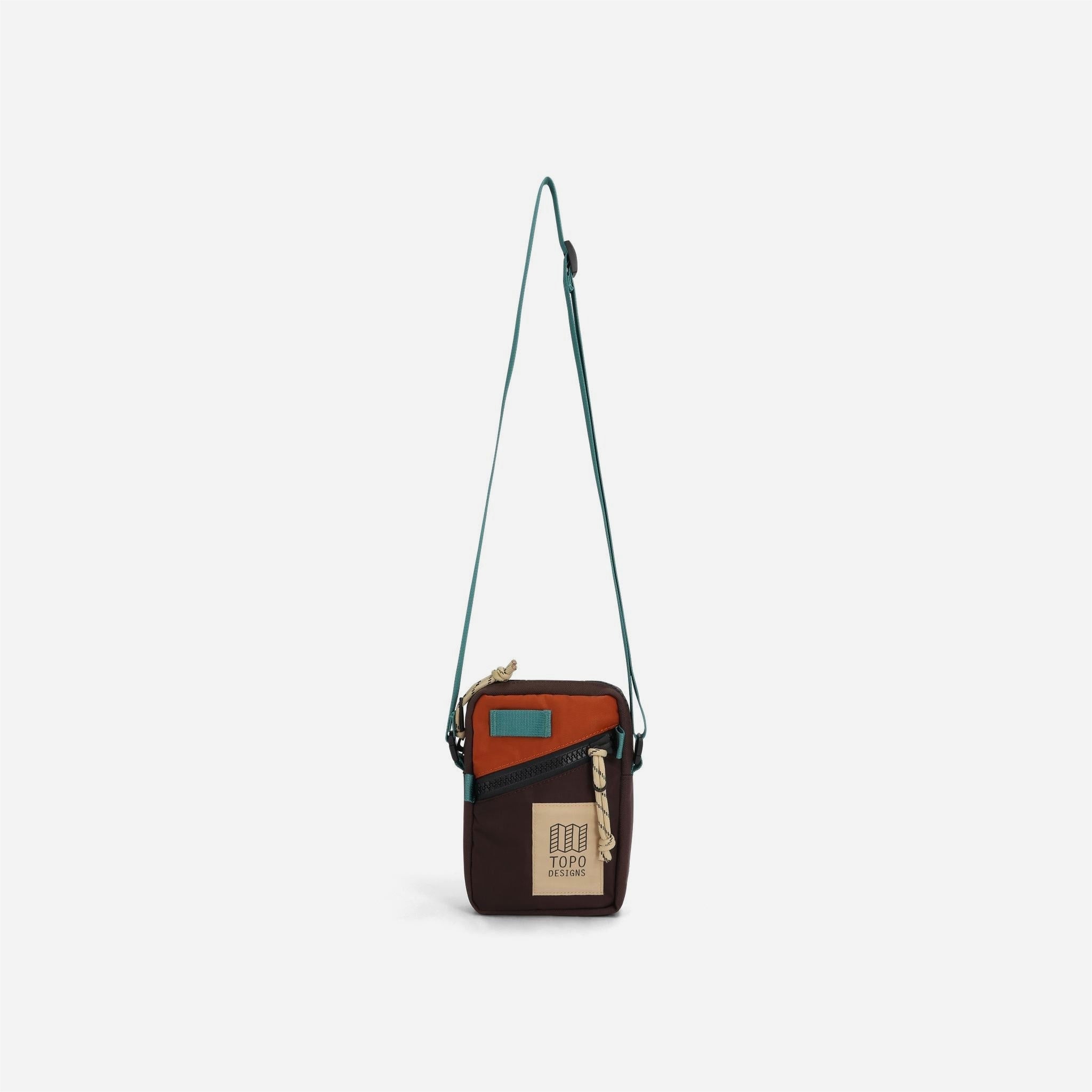 Topo Designs - Mini Shoulder Bag - Clay / Chocolate