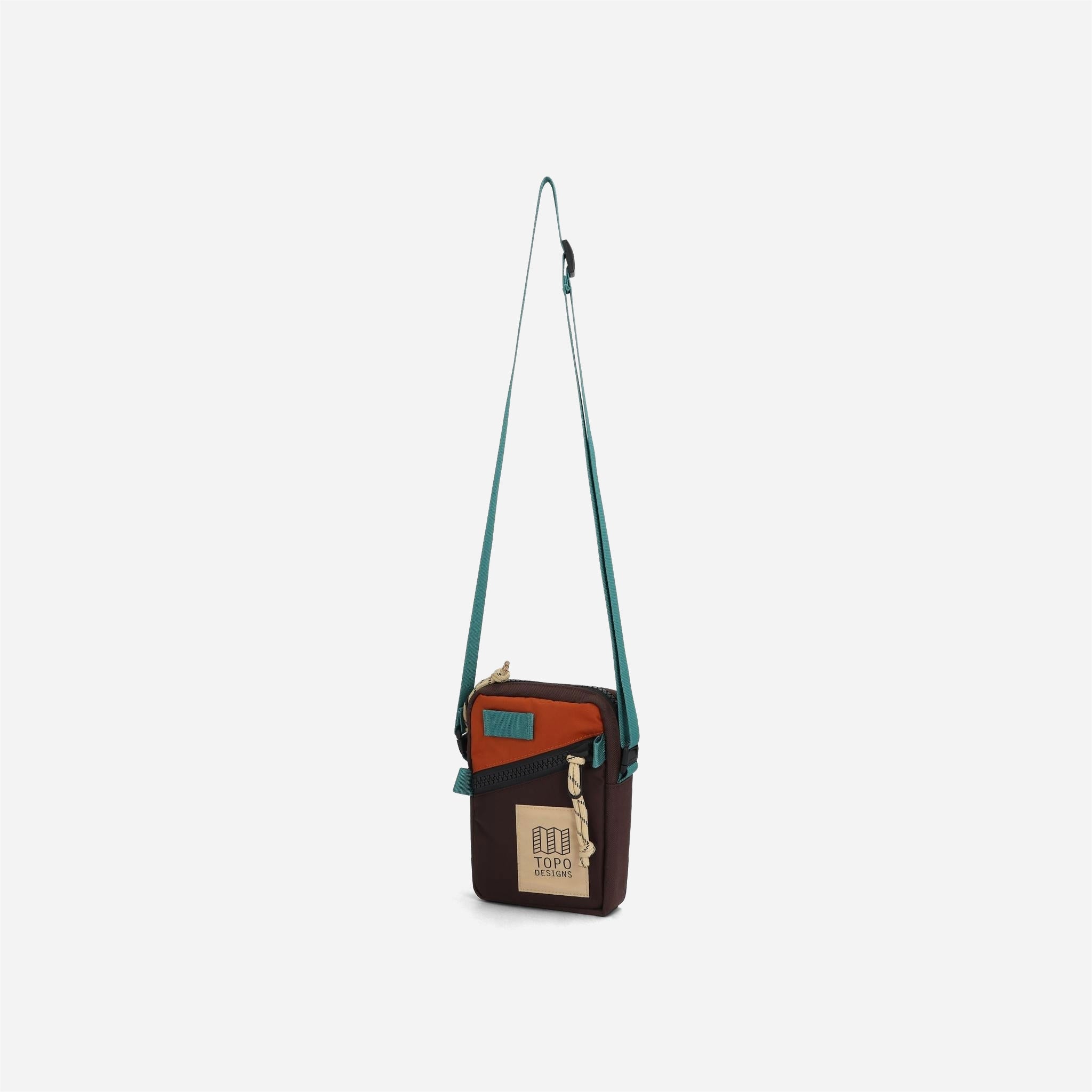 Topo Designs - Mini Shoulder Bag - Clay / Chocolate