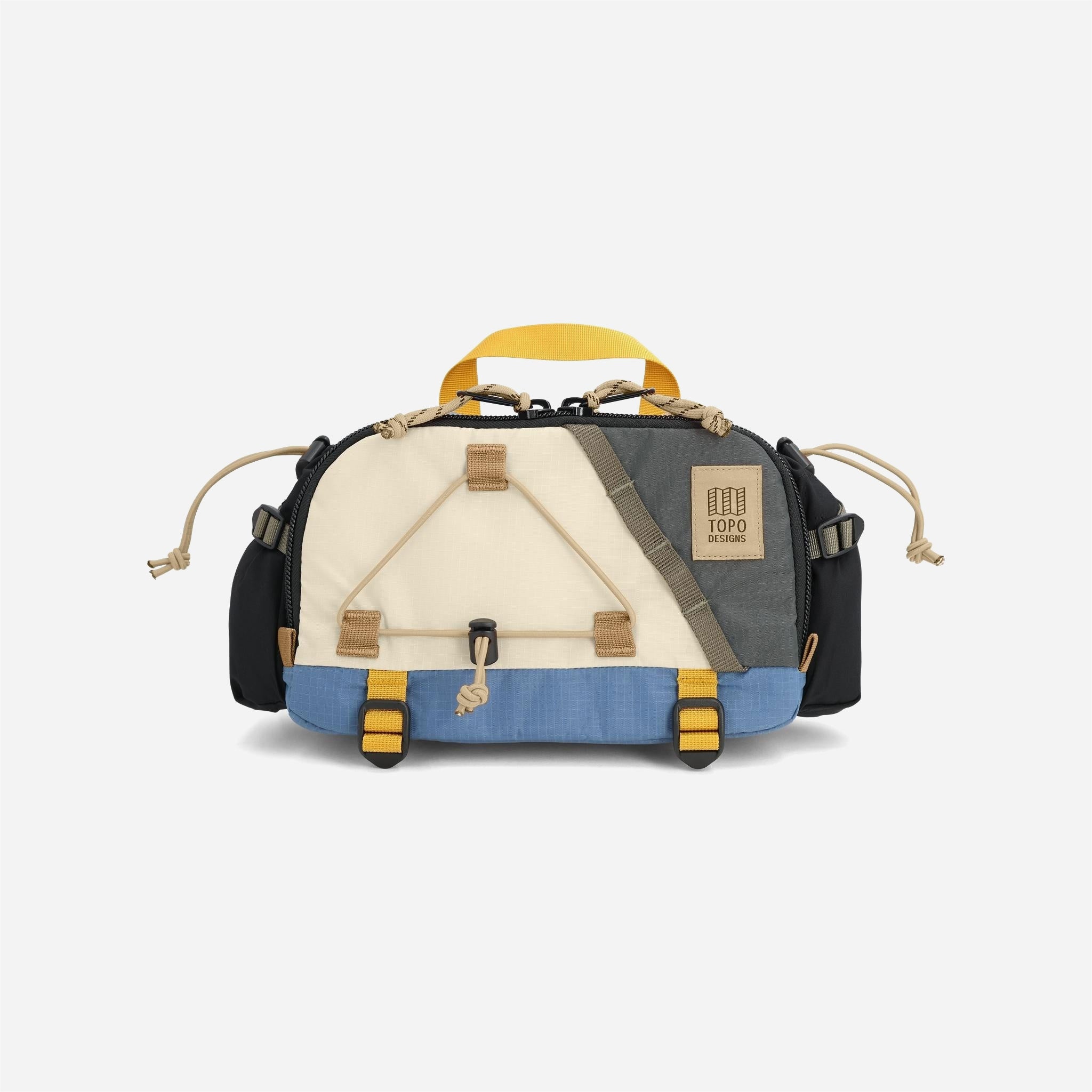 Topo Designs - Mountain Hydro Hip Bag - Stone Blue / Bone White