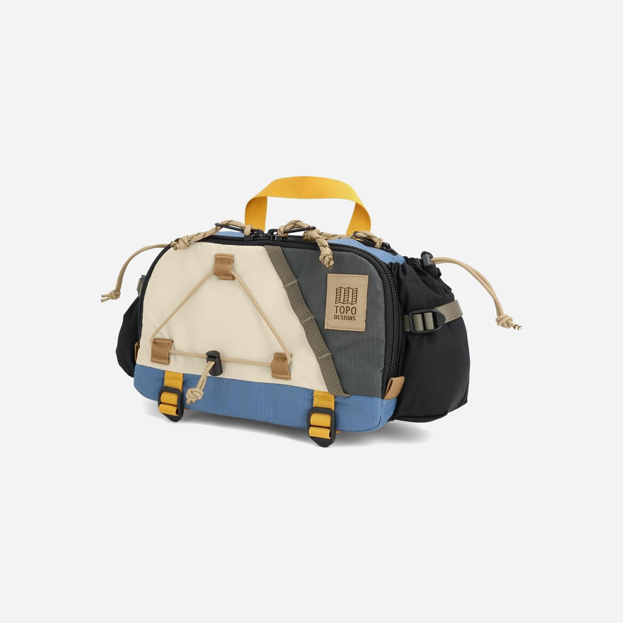 Topo Designs - Mountain Hydro Hip Bag - Stone Blue / Bone White