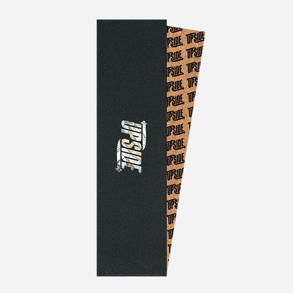 Upside - Marble Griptape - White & Gold
