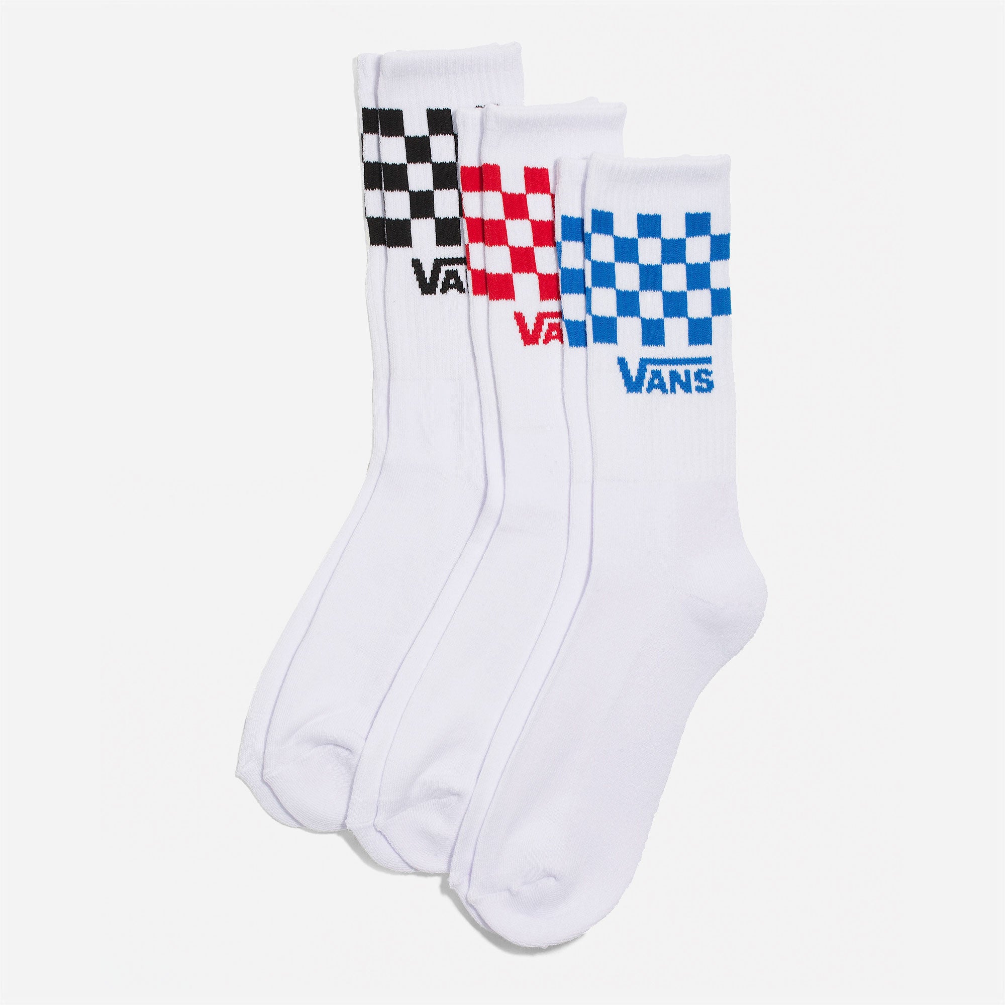 Vans – Classic Check Crew Checkerboard – White