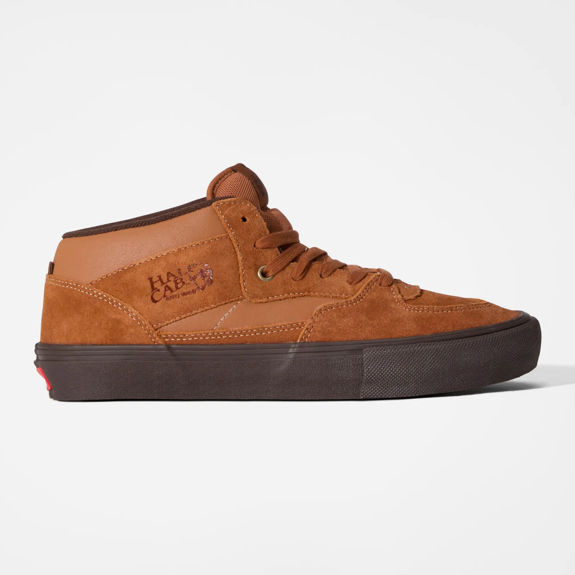 Chaussures Vans Skate Half Cab - Golden Brown / Gum