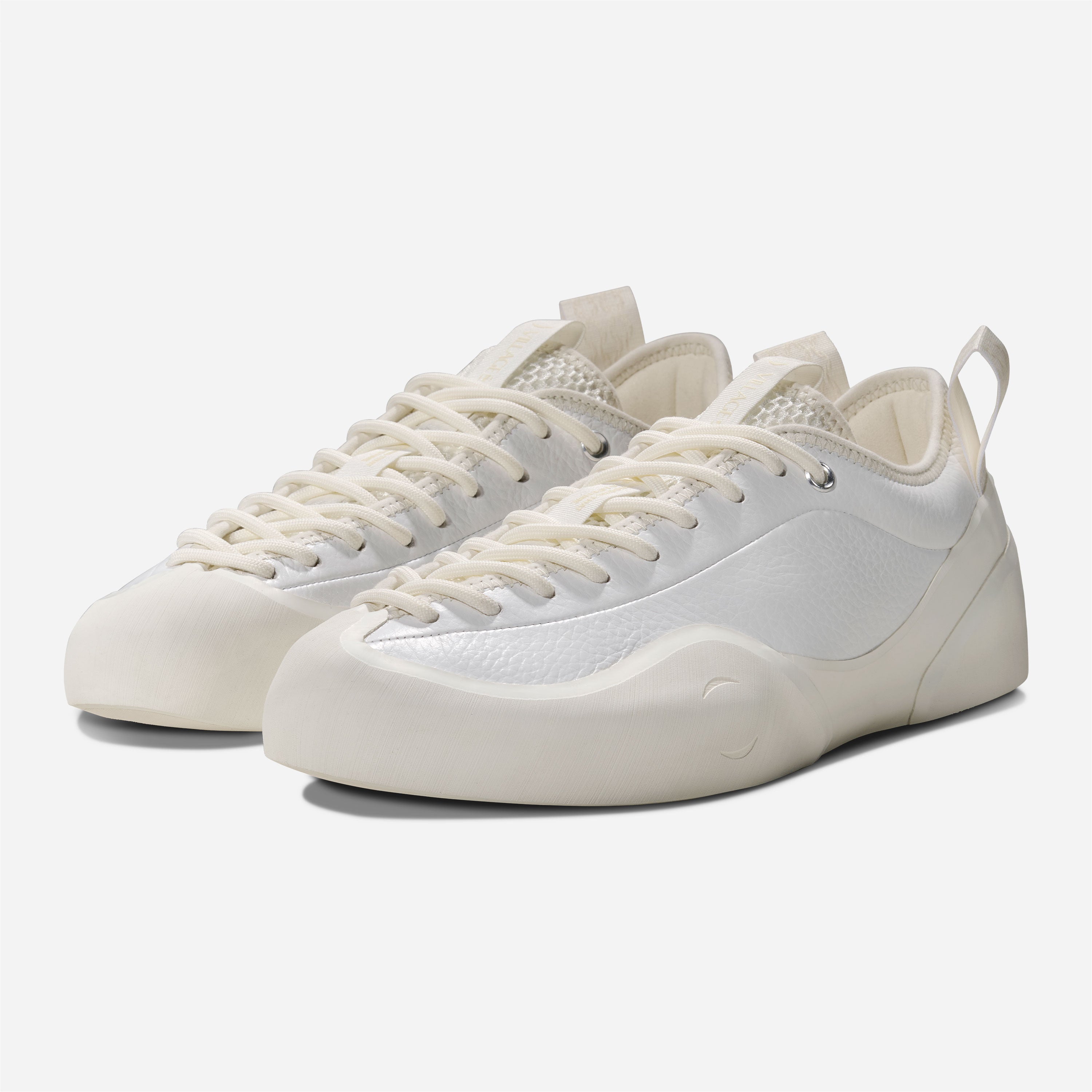 Village PM - 1 PM Full Grain Leather - Leather White / Whisper White