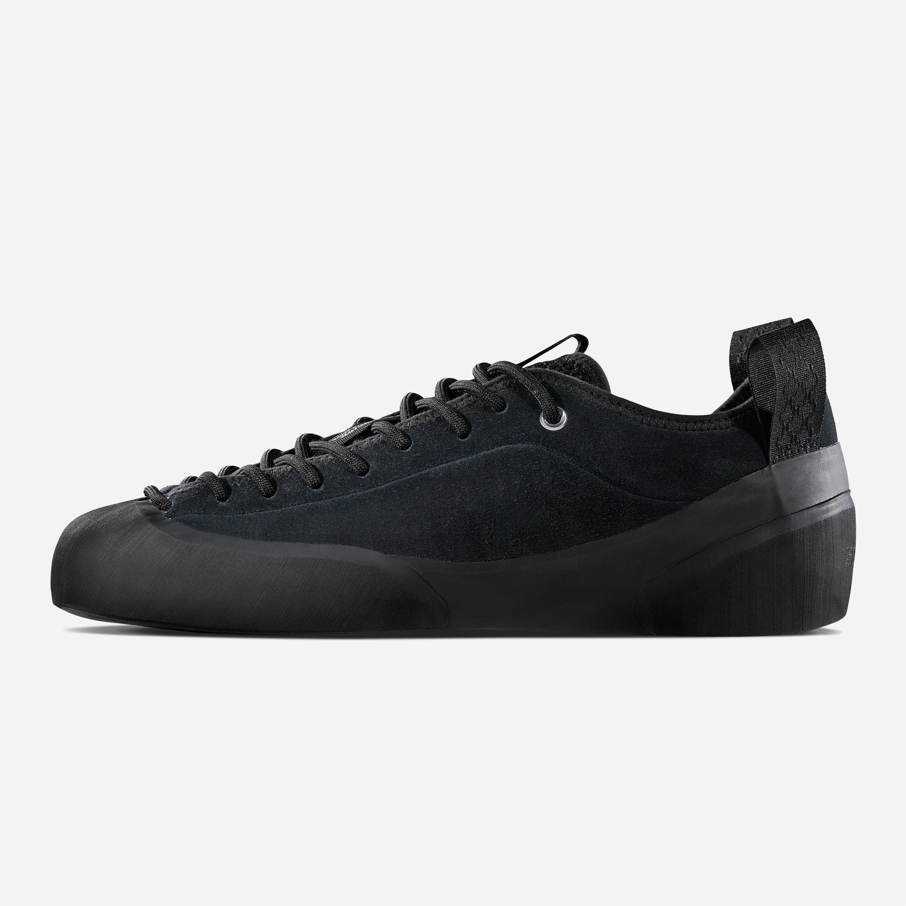 Village PM - 1 PM Leather Suede - Black / Natural Black