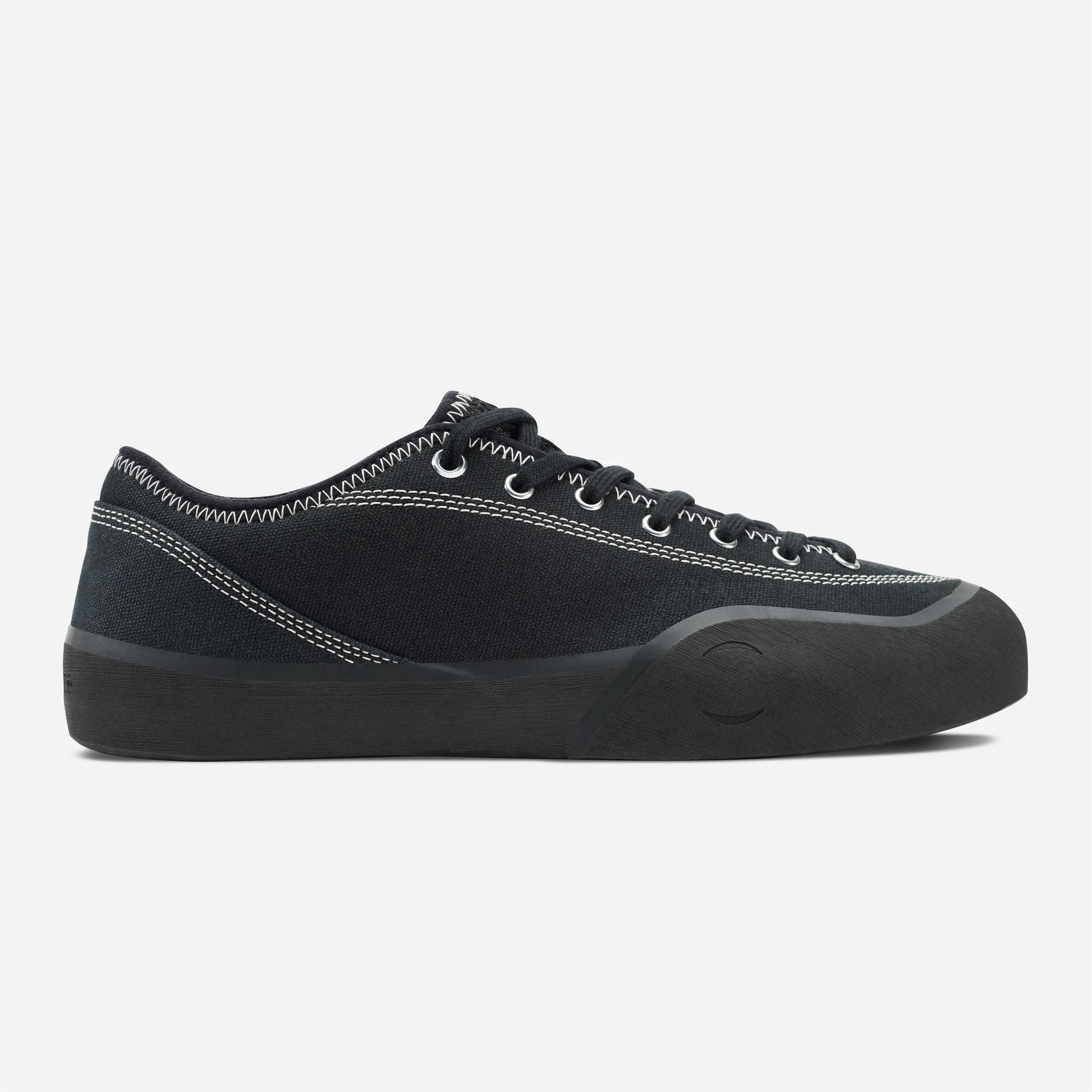 Village PM 1.30PM Canvas Black - Asymmetrical Skate Shoes