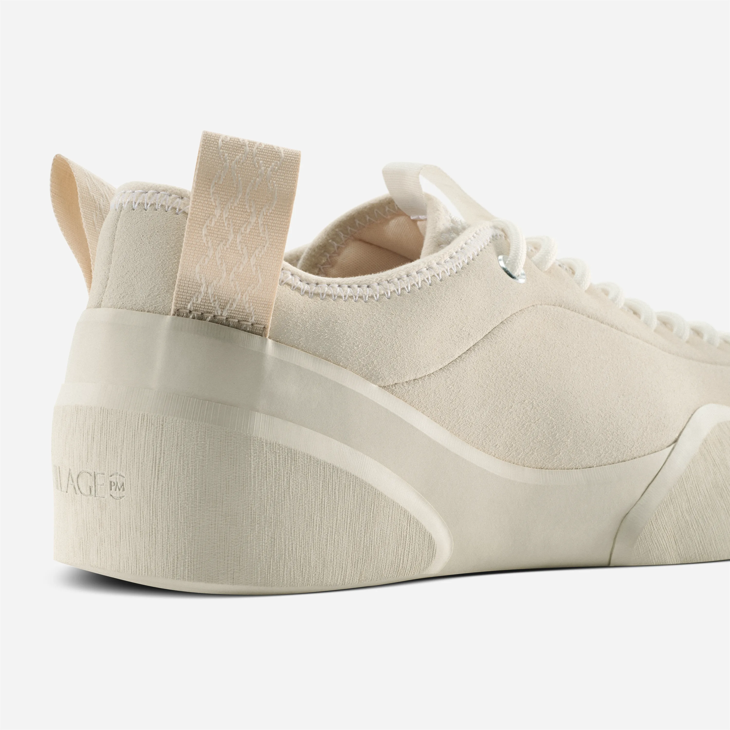 Village PM - 1PM Leather Suede Cream