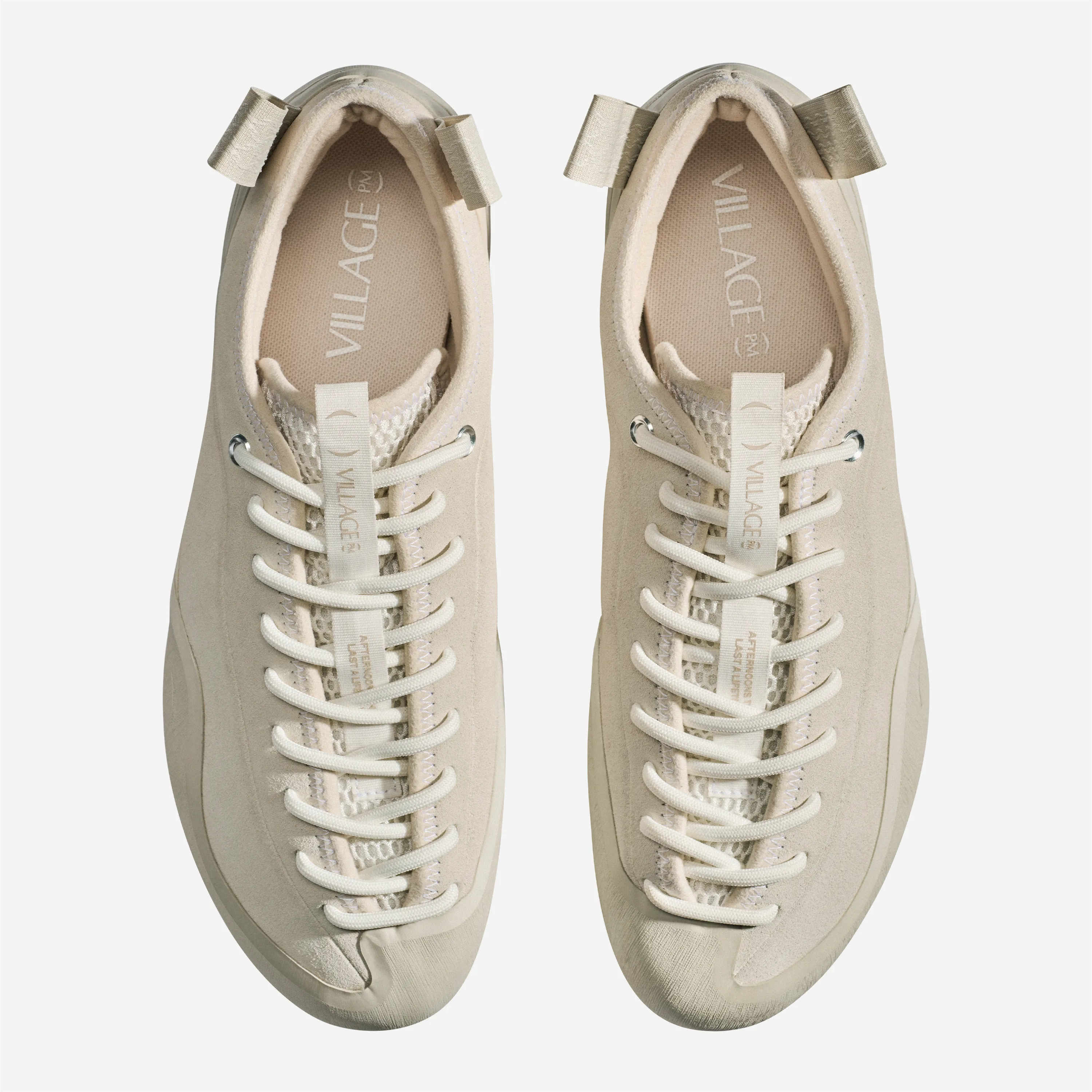 Village PM - 1PM Leather Suede Cream